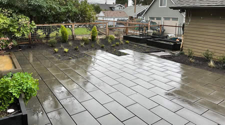 Paver Patio Construction